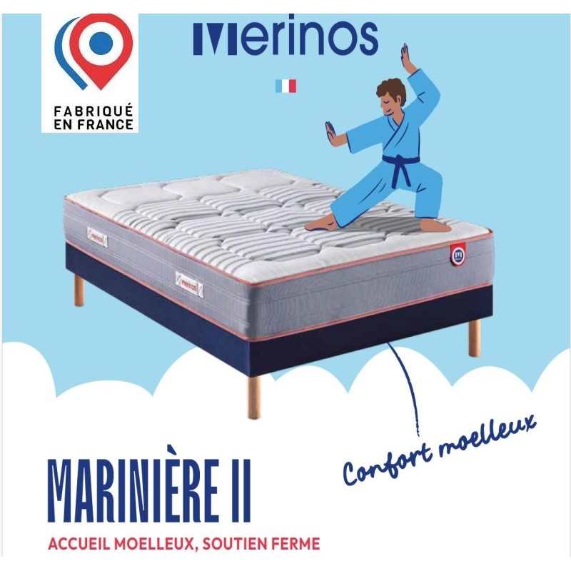 Matelas Ressort Merinos Marinière 2 