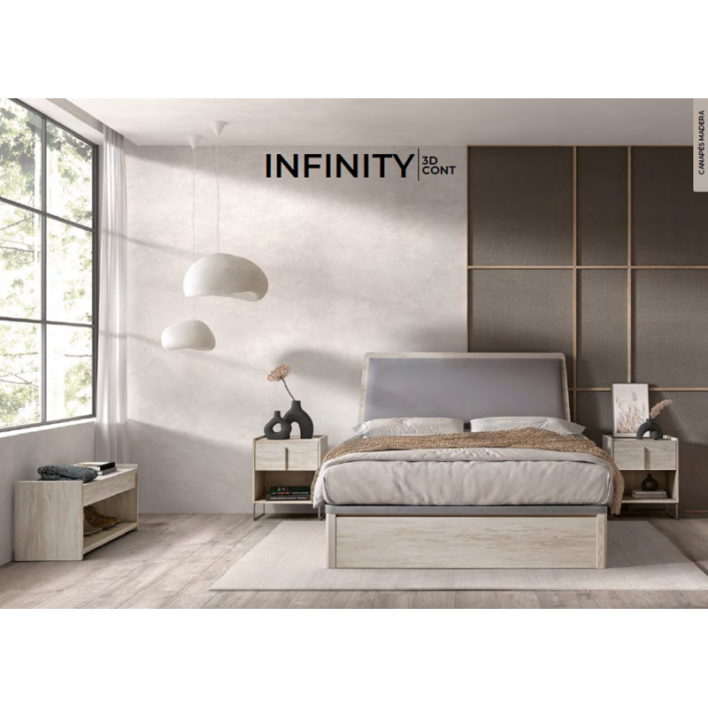 Sommier Coffre Infinity 3D