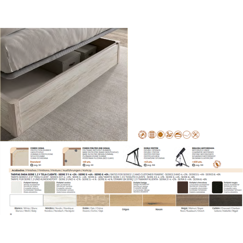 Sommier Coffre Infinity 3D