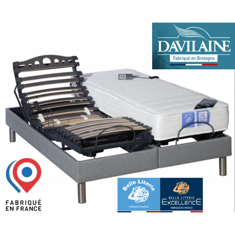 Sommier Relaxation Davilaine Memoflex