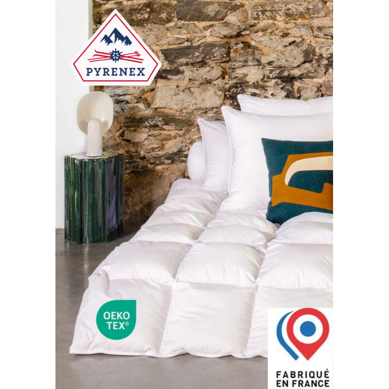 Couette Hiver Pyrenex 300 Gr Duvet de Canard de France.