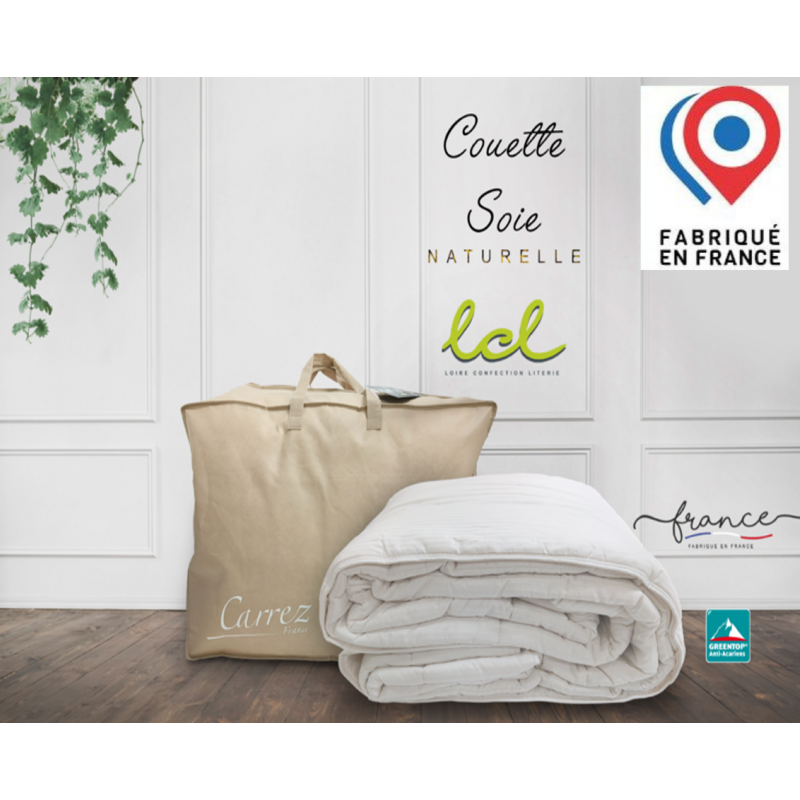 Couette Tempérée Soie 280 Gr