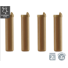 Jeu de 4 Pieds Bois Pour Cadre N°14 Ht 22 CM