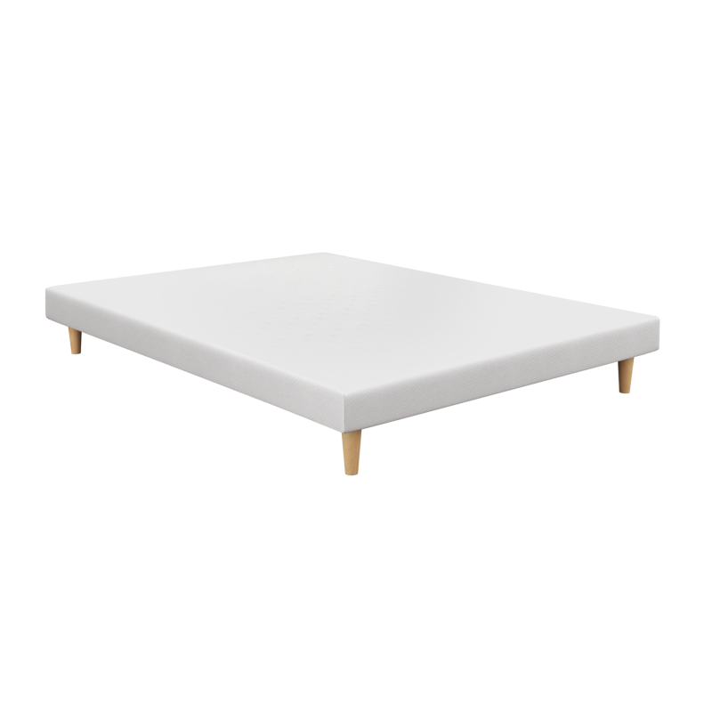 Sommier Tapissier Blanc Ht 13 cm