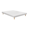 Sommier Tapissier Blanc Ht 13 cm