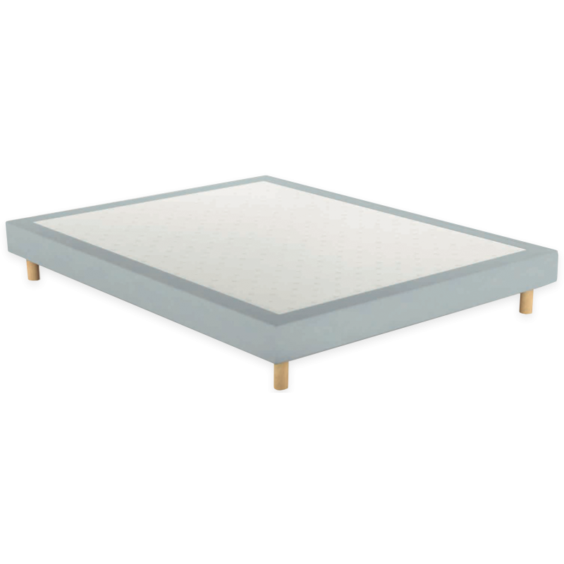 Sommier Tapissier Design Gris Ht15 Cm