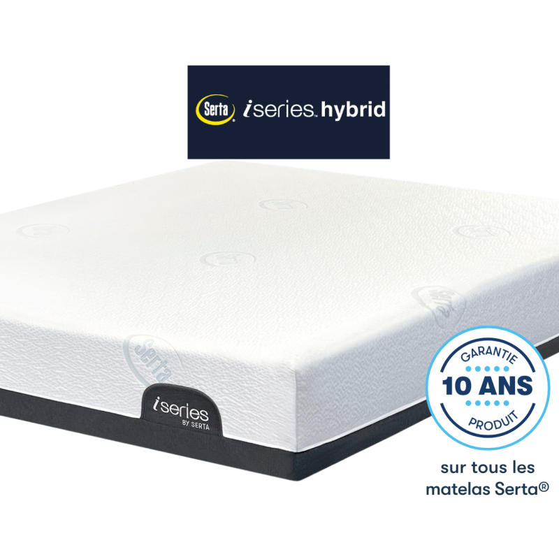 Matelas Serta Hybrid 2000 Collection iSeries : Offre Exclusive et Personnalisée en Magasin
