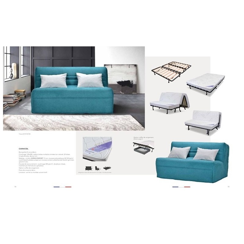Banquette BZ  Caracol 140X200