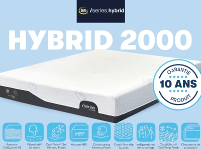 Matelas Serta Hybrid 2000 Collection iSeries™ Hybrid